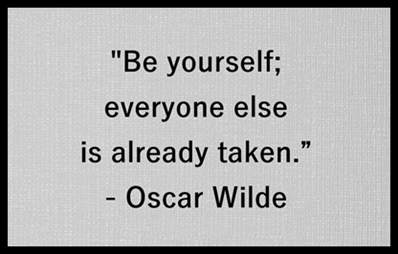 Quotes about being yourself by Oscar Wilde