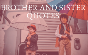 Brother and sister quotes
